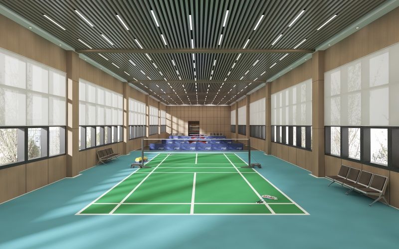 Piso de badminton olímpico