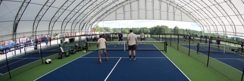 Piso de vinil pickleball