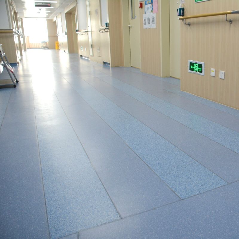 Hospital Homogeneous Permeable Plastic Flooring