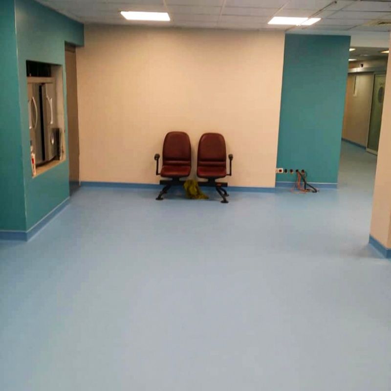 vinyl sheet hospital flooring