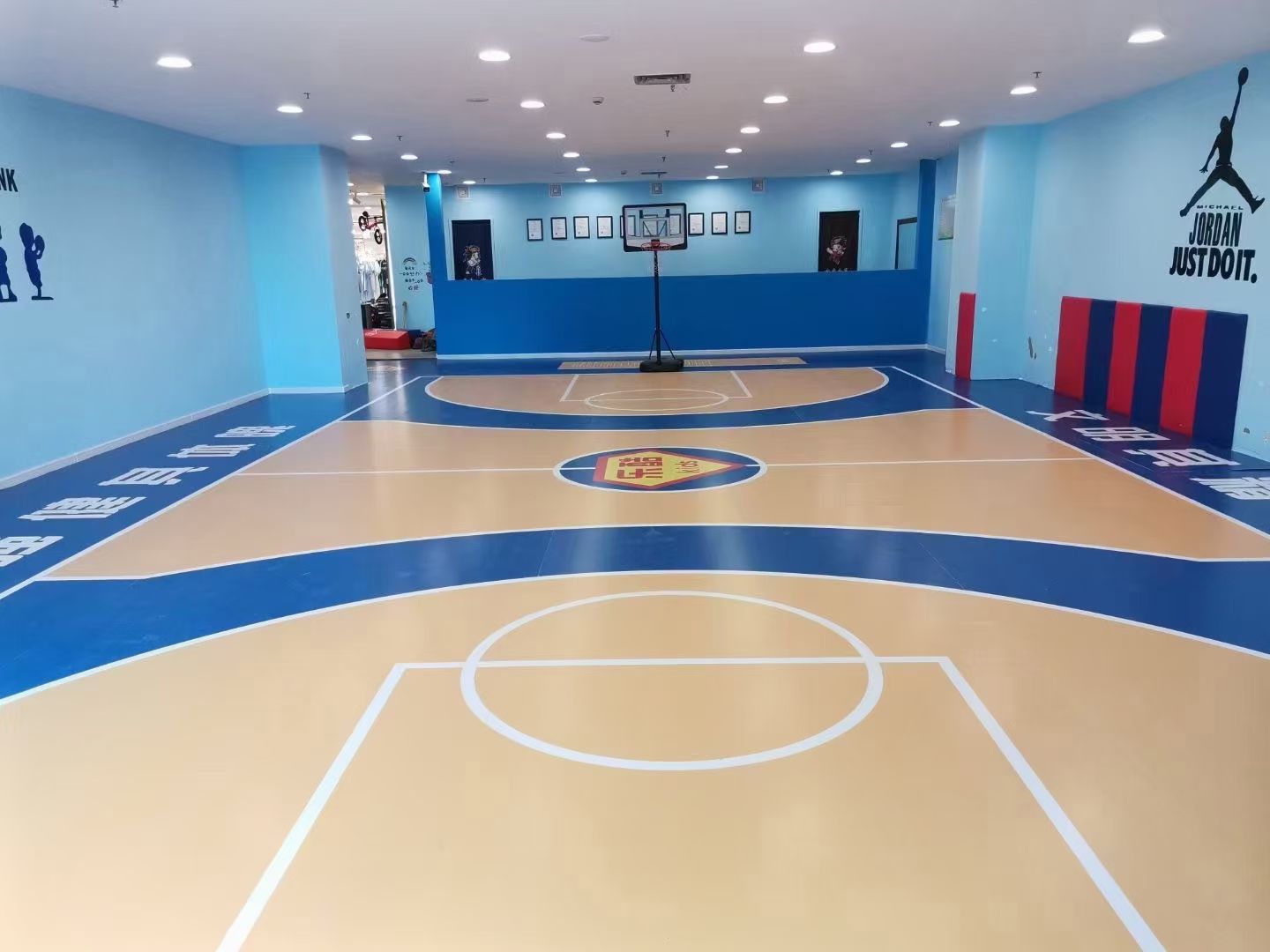 PVC basketball flooring