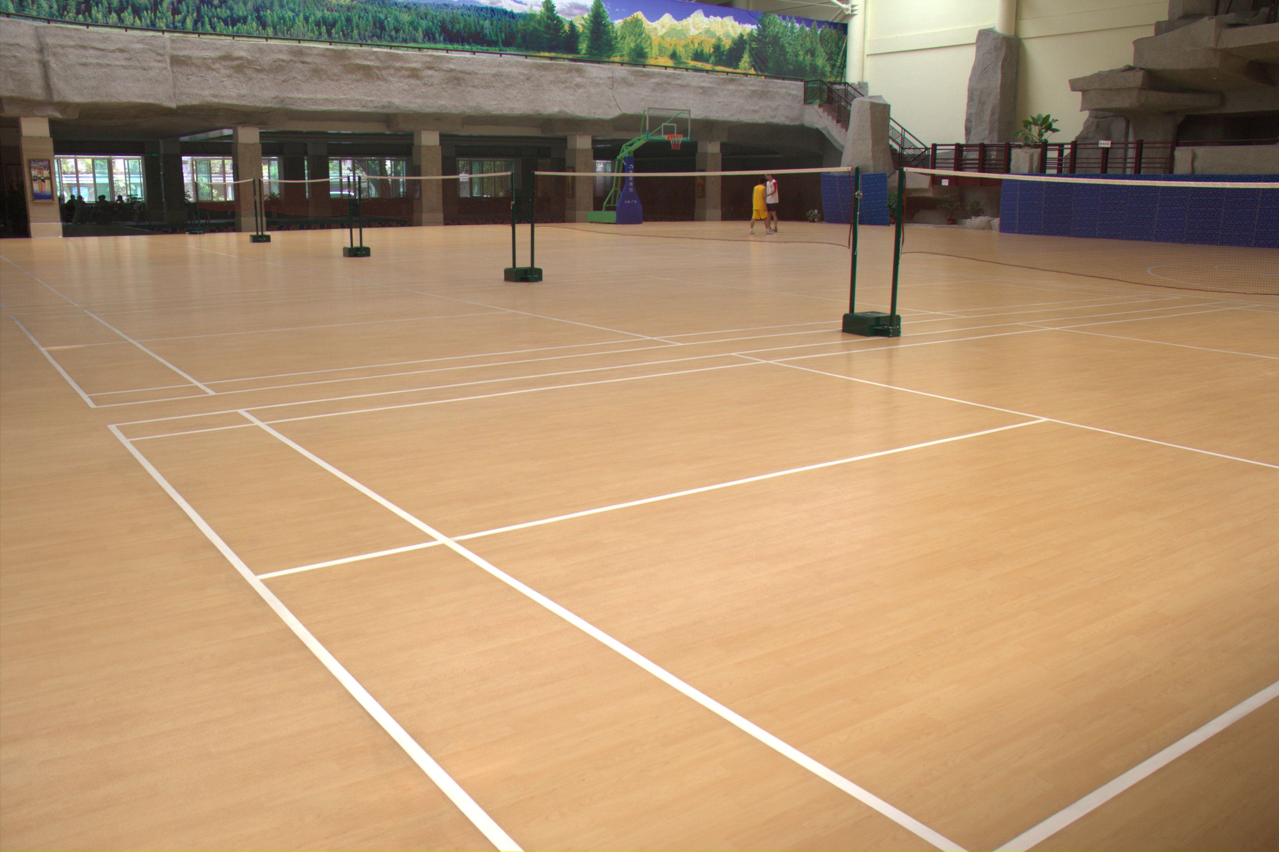 PVC basketball flooring