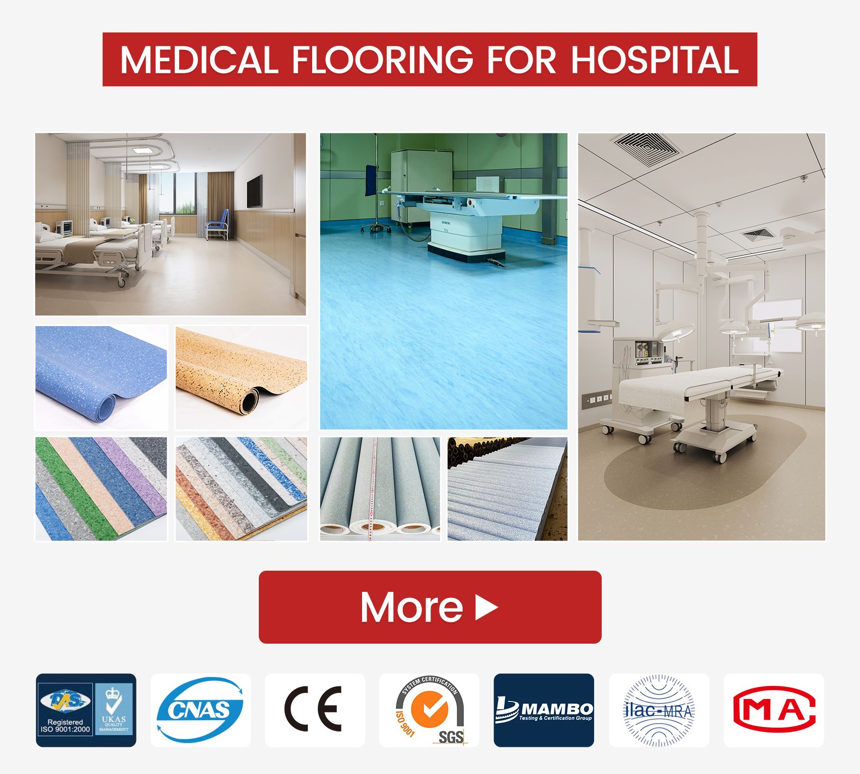 PVC plastic flooring