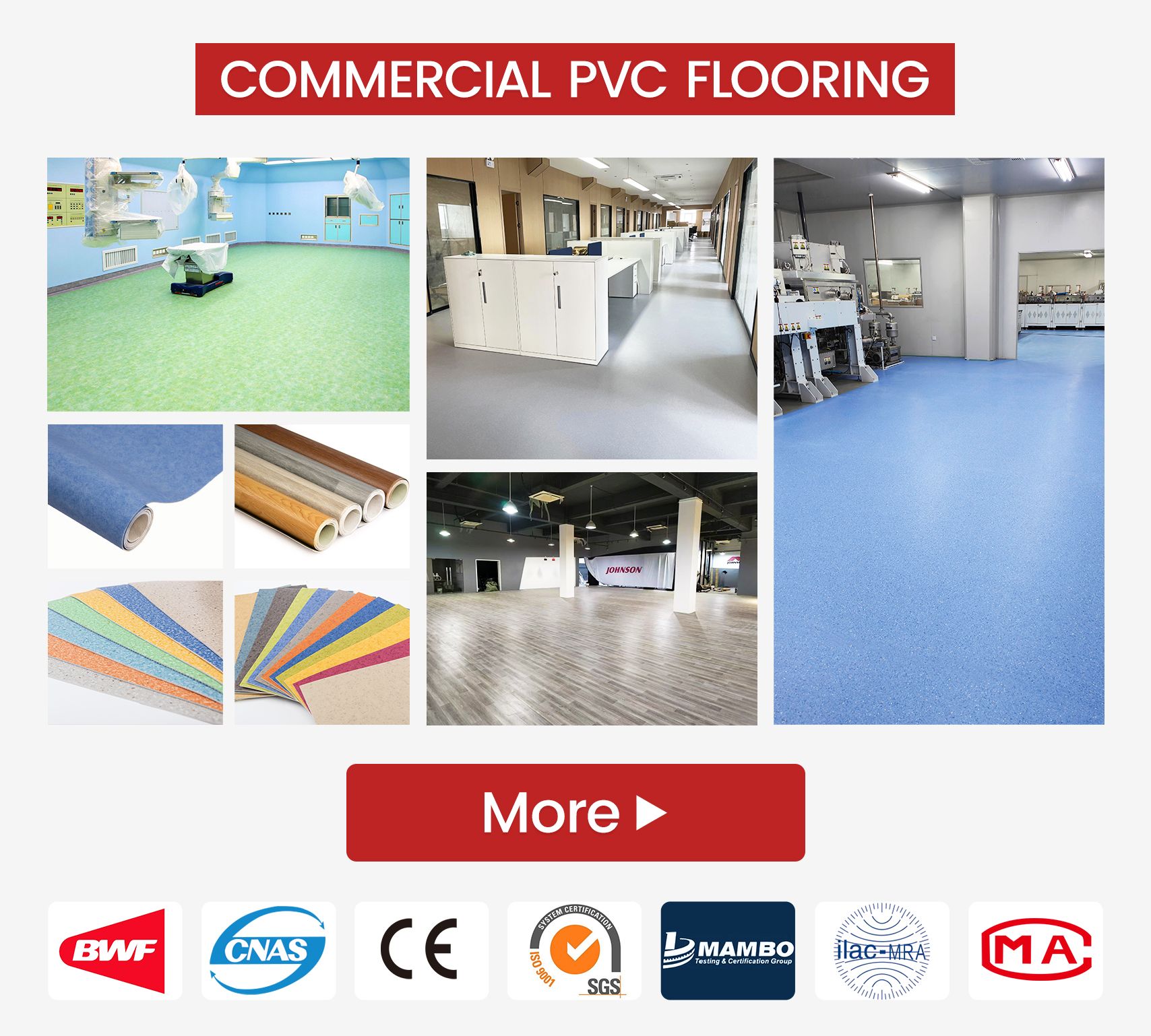 PVC plastic flooring edge warping solutions