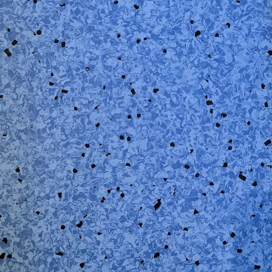 3mm homogeneous floor in laboratory blue