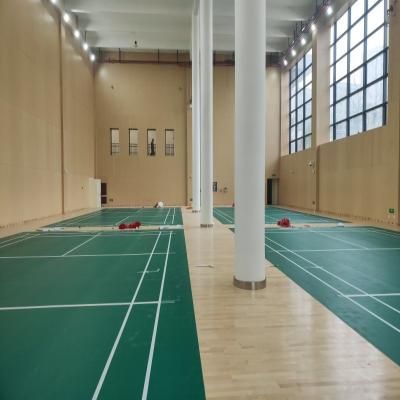 Badminton plastic floor