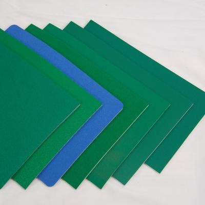 Plastic flooring for badminton matches