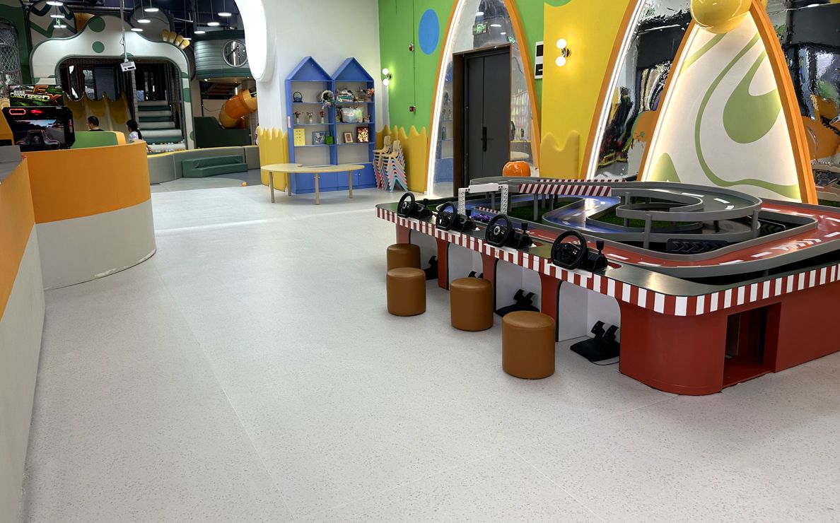 2200 metros quadrados de piso vinílico Junho de 2025 Huzhou Playground