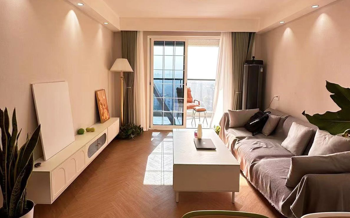 200 metros quadrados de piso SPC Maio de 2025, sala modelo de um desenvolvedor